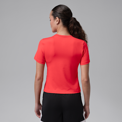Jordan Sport Essentials Dri-FIT Kısa Kollu Kadın Üstü görsel 2