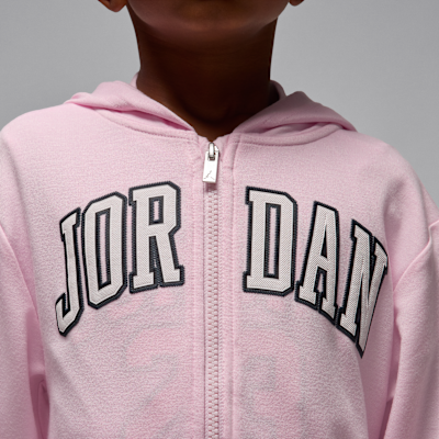 Completo in 3 pezzi in French Terry con zip a tutta lunghezza Jordan – Bambino/a