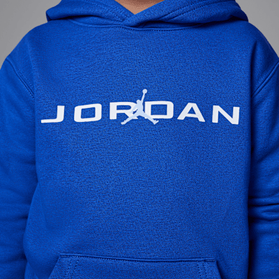 Sudadera con gorro sin cierre Baseline para niños talla pequeña Jordan