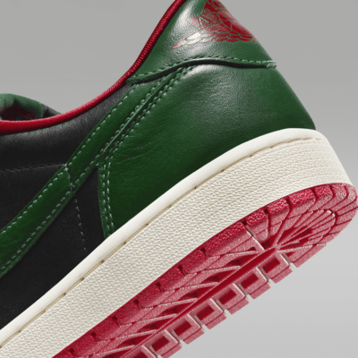 Tenis para mujer Air Jordan 1 Low OG "Black/Gorge Green"