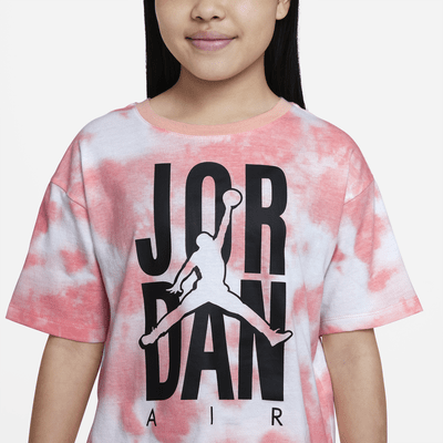 Jordan Tie Dye Air Tee Big Kids' T-Shirt