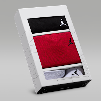 Jordan Baby Essentials boxset met rompertjes met lange mouwen voor baby's