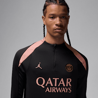 Paris Saint-Germain Strike Third Men's Jordan Dri-FIT Football Drill Top