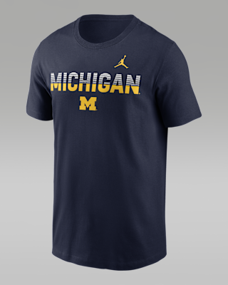 Мужская футболка Michigan Primetime Kinetic Jordan Brand College