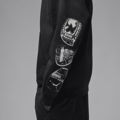 Sudadera con gorro sin cierre de tejido Fleece para hombre Jordan MVP