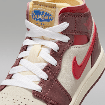 รองเท้าเด็กเล็ก Jordan 1 Mid SE