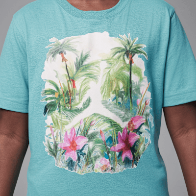 Jordan Flight Essentials Big Kids' Poolside Jumpman T-Shirt