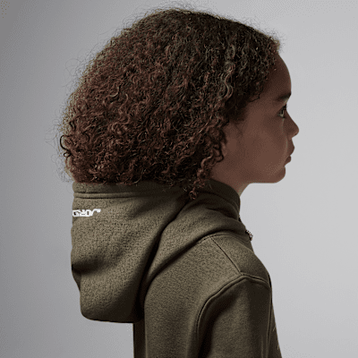 Sudadera con gorro sin cierre de tejido Fleece para niños talla grande Jordan Flight MVP