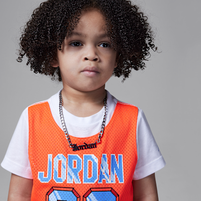 Conjunto de 2 piezas de shorts de jersey 23 infantil Jordan