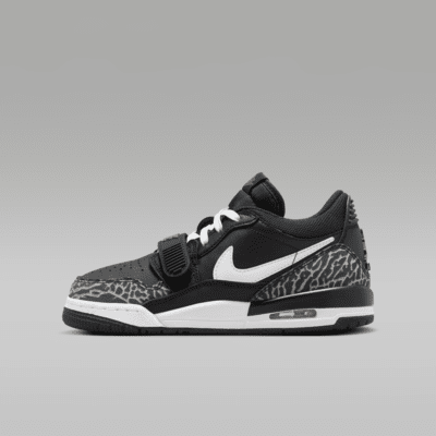 Nike Air Jordan Legacy sneaker Zwart/Wolf Grey/Safety Orange/Wit