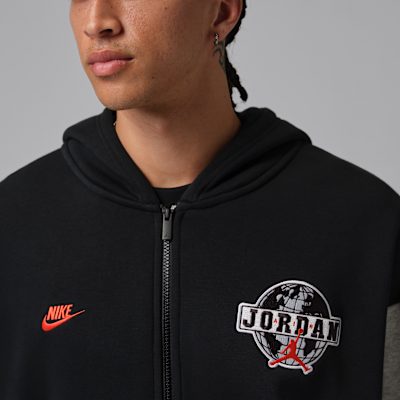 Jordan Brooklyn Men's Oversized Full-Zip Hoodie