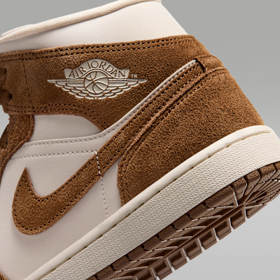 Jordan Air Jordan 1 Mid Kadın Ayakkabısı görsel 8