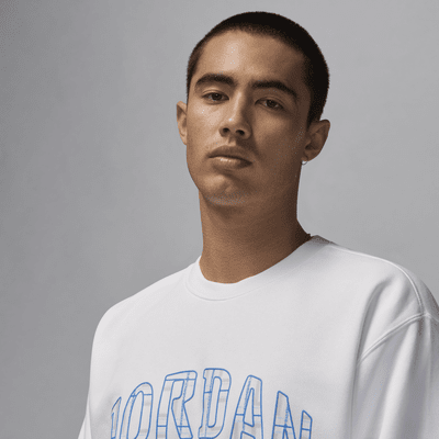 Felpa a girocollo in fleece Jordan Essentials – Uomo