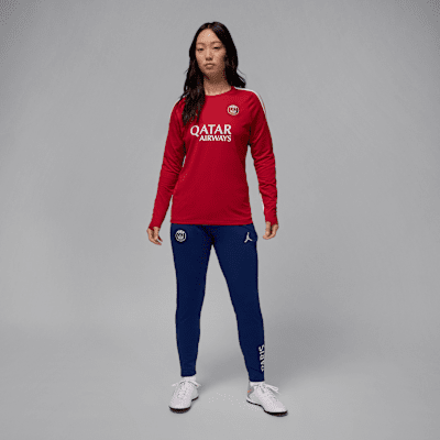 Paris Saint-Germain Strike Fourth Women's Jordan Dri-FIT Football Knit Crew-Neck Top