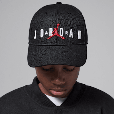 Gorra con estructura y correa trasera para niños talla grande Jordan