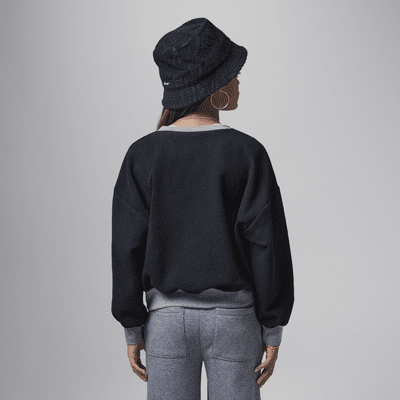 Sudadera de cuello redondo Jordan para niños talla grande Meta-Enchantment Cozy