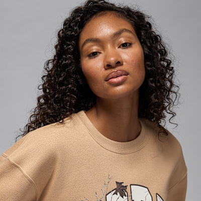 Jordan Brooklyn Fleece 女款 Realtree 圓領運動衫