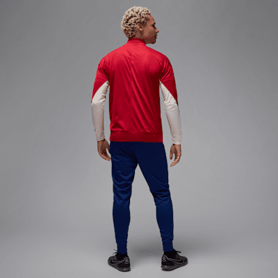 Stickad fotbollstracksuit Paris Saint-Germain Strike (fjärdeställ) Jordan Dri-FIT för män