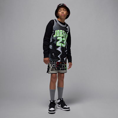 ジョーダン Dri-FIT ジュニア MJ プリント スポーツ ダイアモンド ショートパンツ