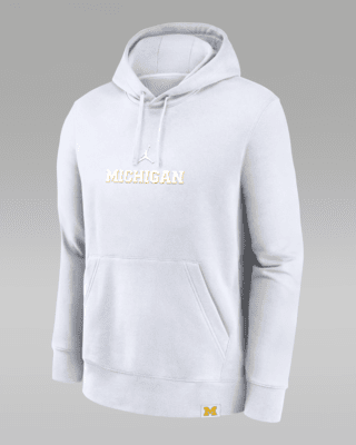 Мужское худи Michigan Wolverines Statement Wordmark Lockup Heavyweight Nike College Pullover Hoodie