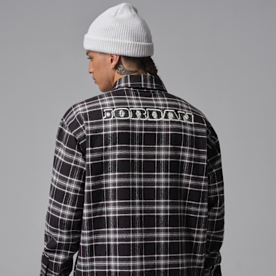 조던 브루클린 남성 그래픽 플란넬