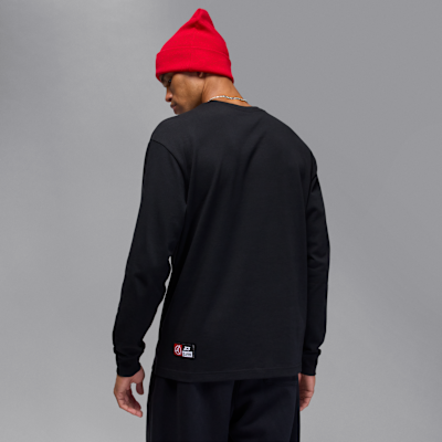 조던 플라이트 클럽 남성 긴팔 티셔츠