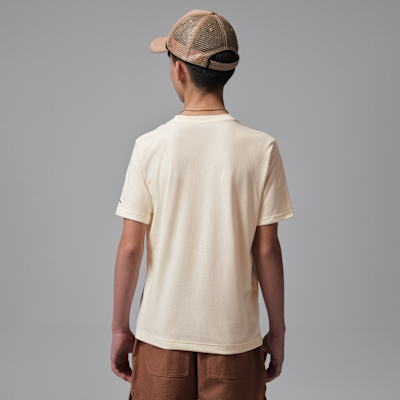 Jordan Flight Essentials Big Kids' Boxed Logo 3.0 T-Shirt