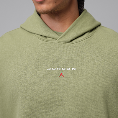 Jordan Flight Fleece Bol Kesimli Erkek Kapüşonlu Sweatshirt'ü görsel 4