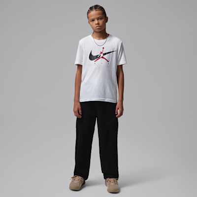 Jordan Big Kids' Jumpman Swoosh Intersection T-Shirt