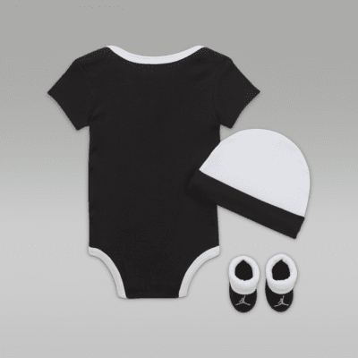 Jordan Holiday Shine 3-Piece Boxed Set Baby 3-Piece Bodysuit Set