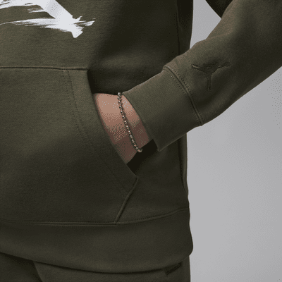 Jordan MJ Flight MVP Sudadera con gorro sin cierre de tejido Fleece para niños talla grande
