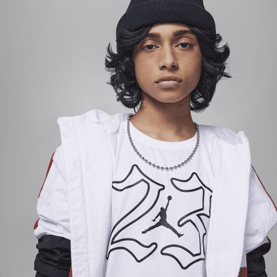 Playera 23 para niños talla grande Jordan MVP Jumpman