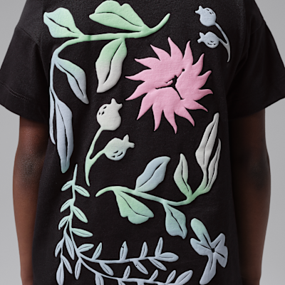 Jordan Little Kids' Puff Floral T-Shirt