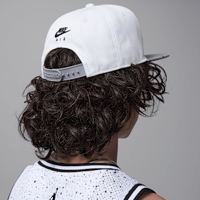 Gorra con visera plana para niños talla grande Retro 4 Jordan