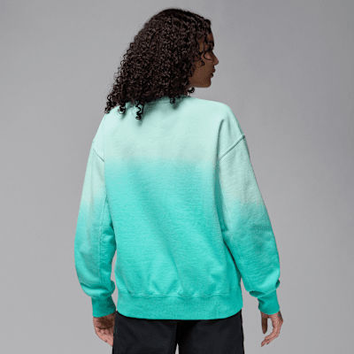 Sudadera de cuello redondo de French Terry para mujer Jordan Flight Fleece