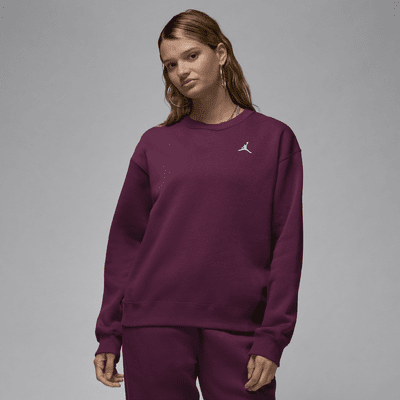 Jordan Brooklyn Fleece sweatshirt met ronde hals voor dames