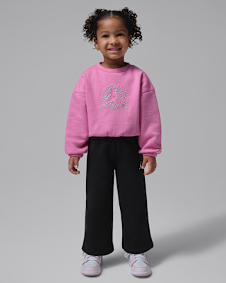 Детские  Jordan Toddler Fierce and Fearless 2-Piece Crew Set
