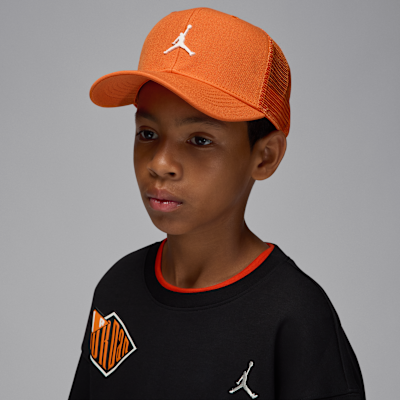 Jordan Big Kids' Metal Jumpman Trucker Hat