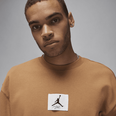 Sweat à col ras-du-cou en tissu Fleece Jordan Essentials pour homme