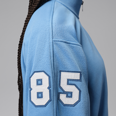 Jordan Brooklyn Fleece Çeyrek Fermuarlı Kadın Crop Üst görsel 5