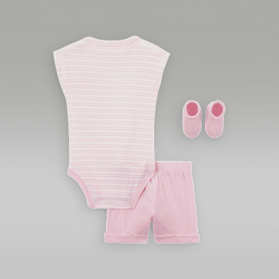 Jordan Essentials Baby Striped 3-Piece Set