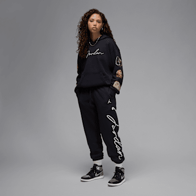 Pants con gráfico para mujer Jordan Brooklyn Fleece