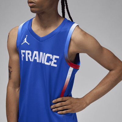 Frankreich Limited Road Jordan Basketballtrikot (Herren)