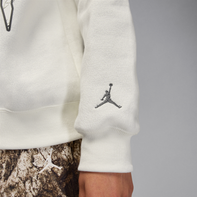 Dámská mikina Jordan Brooklyn Fleece Realtree s kulatým výstřihem