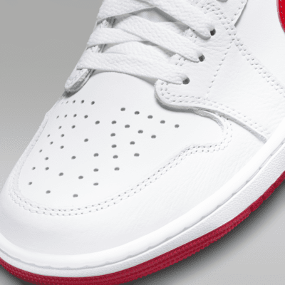 Air Jordan 1 Low OG 'White/Red' Men's Shoes