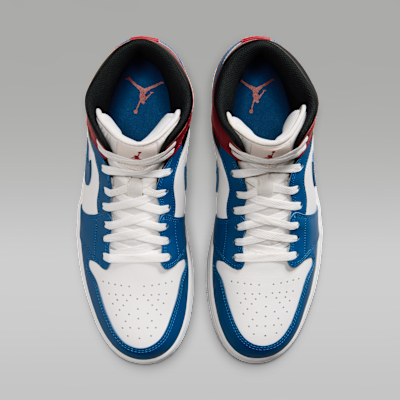 Jordan Air Jordan 1 Mid Erkek Ayakkabısı görsel 4