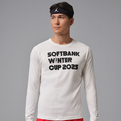 ジョーダン SoftBank ウィンターカップ 2025 メンズ ロングスリーブ Tシャツ