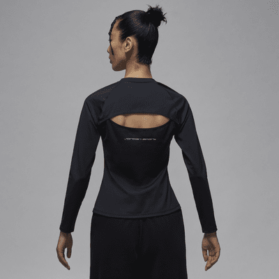 Jordan Sport Women's Long-Sleeve Bodycon Top