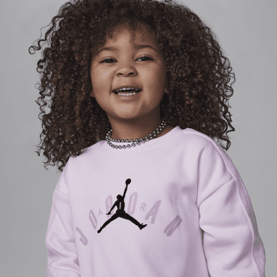 Jordan Soft Touch Mixed Crew Set 2-teiliges Leggings-Set für jüngere Kinder