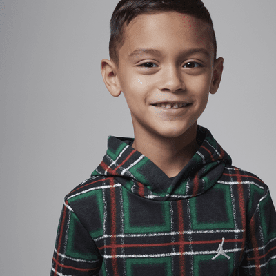 Conjunto de sudadera con gorro sin cierre para los días festivos de 2 piezas infantil Jordan Brooklyn Essentials